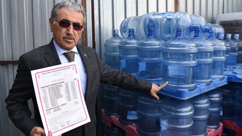 İstanbul’da damacana suya yüzde 25 zam