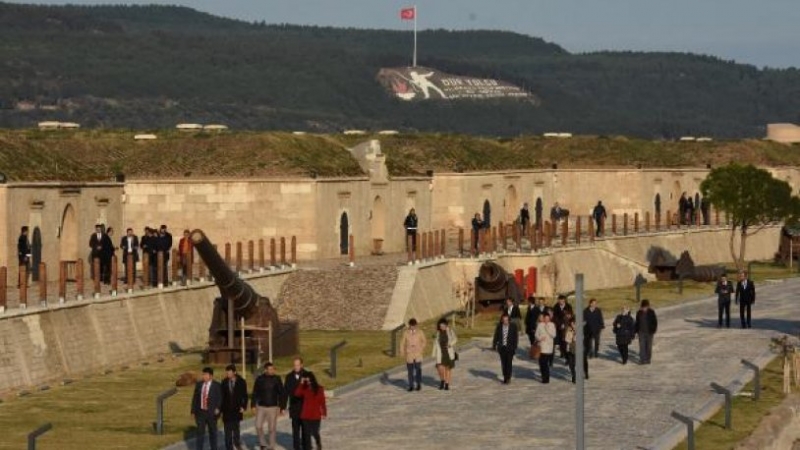 Tarihi Anadolu Hamidiye Tabyası ziyarete açıldı