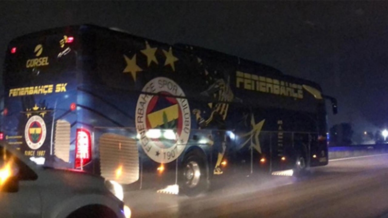 Bursada Fenerbahçeye yoğun güvenlik önlemi