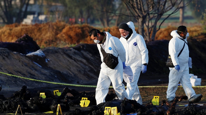 Meksikada boru hattındaki patlamada ölü sayısı 109 oldu