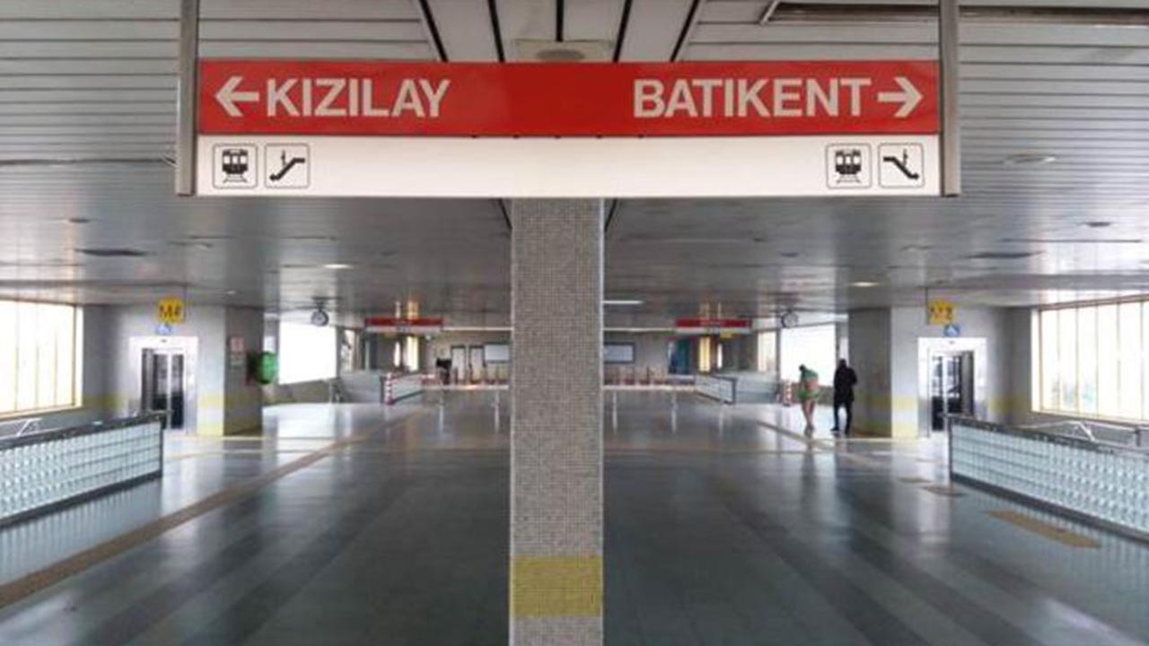 Ankara’da metroda intihar: Seferler durduruldu