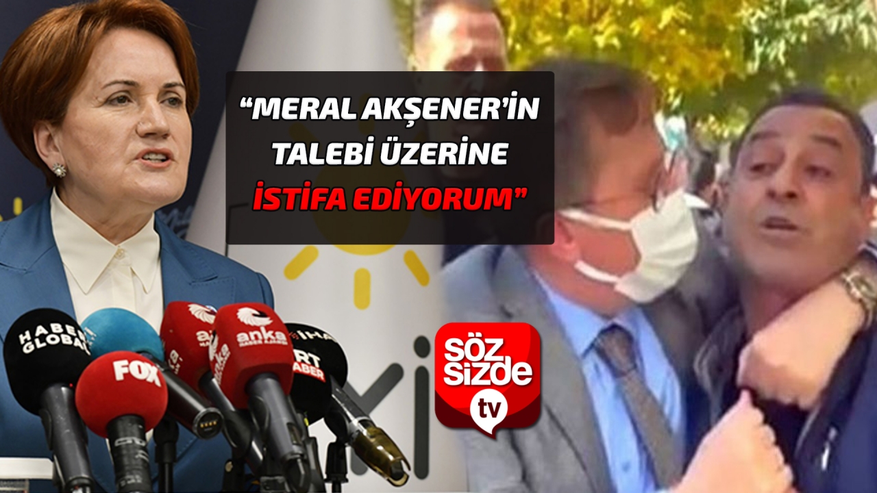 Akşener istedi Türkkan istifa etti!